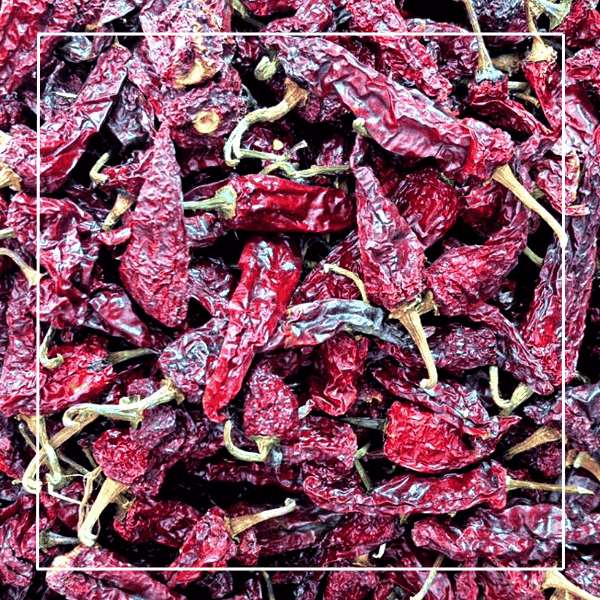 Kashmiri dry red chilli by Al-Hyatt International – rich color, subtle spice.