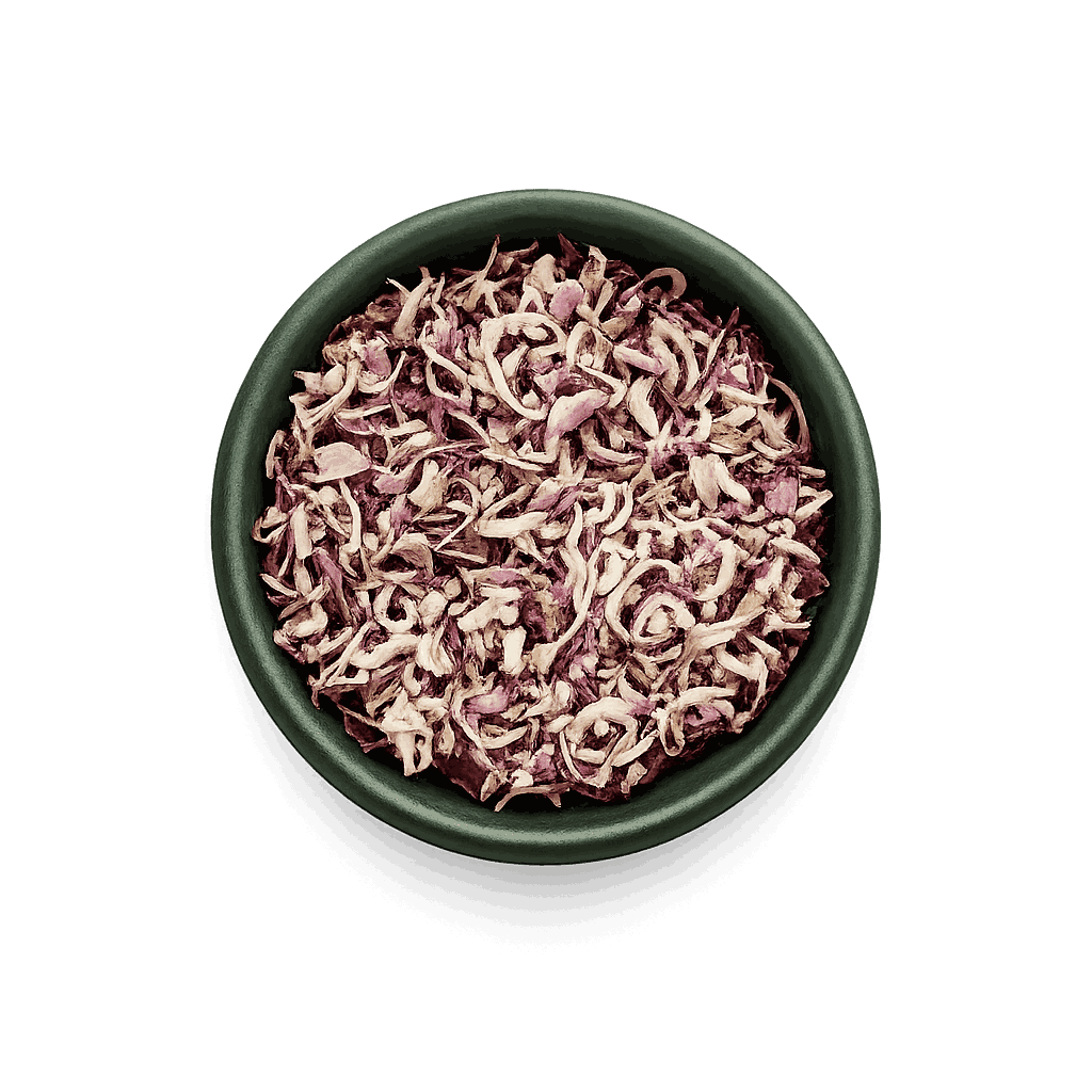 Premium Dehydrated Onion Flakes exported from India – High Quality Dried Onion by Al-Hyatt International