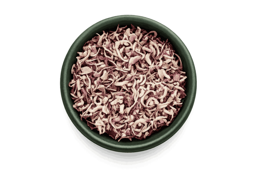 Premium Dehydrated Onion Flakes exported from India – High Quality Dried Onion by Al-Hyatt International